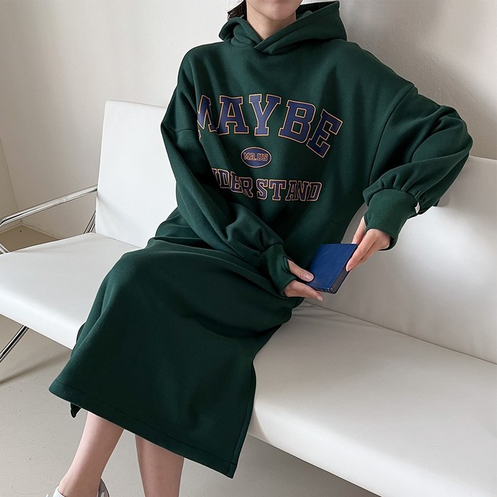 메이비언더스탠드 어센틱 특양 후드 원피스 기모 유무 선택 가능