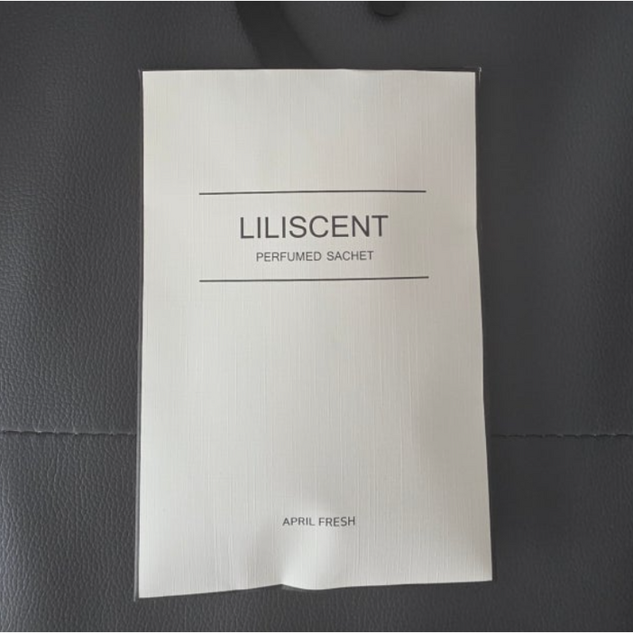 리리센트 샤쉐 에이프릴 프레쉬 옷장 방향제 탈취 8그램옷장향수 걸이형 방향제 옷장용방향제 휴대용방향제 옷장탈취 옷장향수