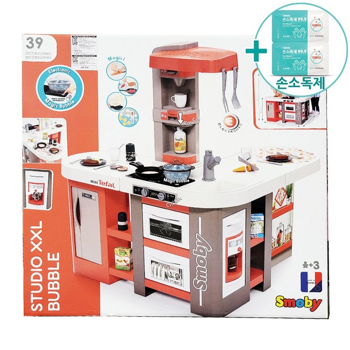 코스트코 스모비 주방놀이 세트 대형사이즈 무료배송  더메이런손소독제