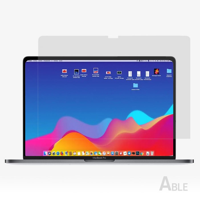 그램 16ZD90R-GX56K 고광택 액정보호필름 LG 노트북 필름, 1개