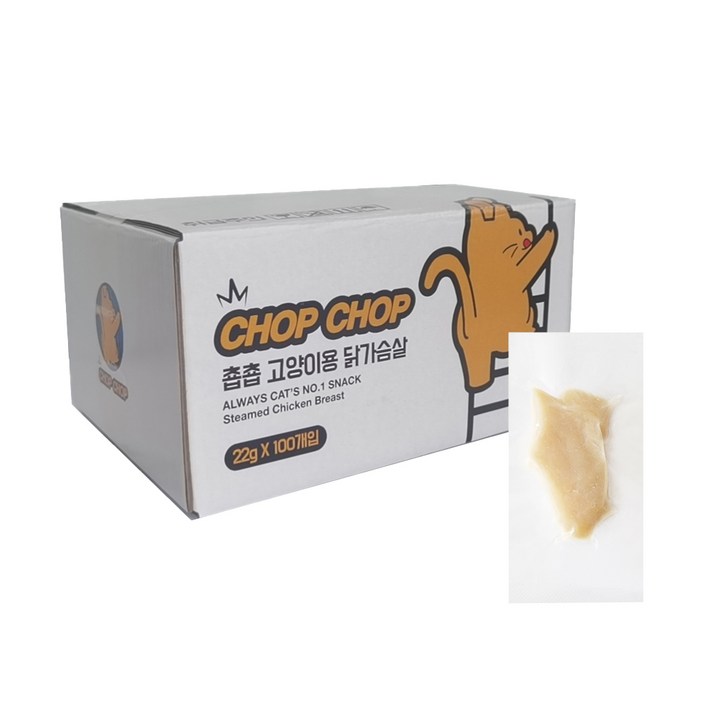 춉춉 닭가슴살 22g x 100개, 2개