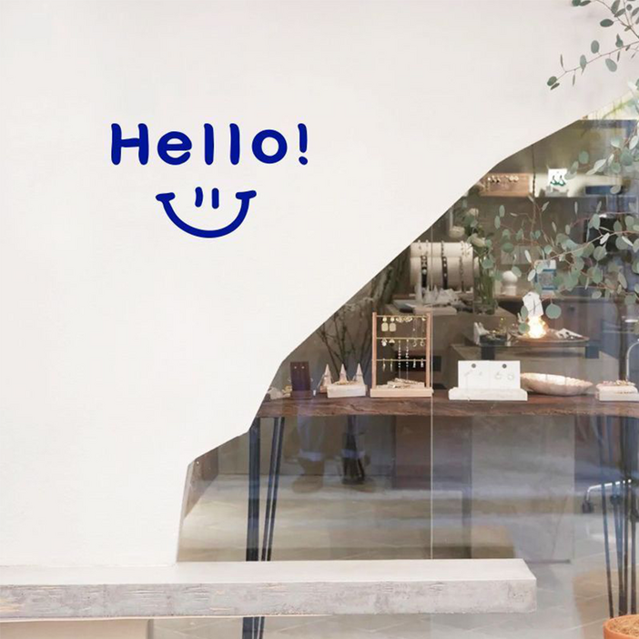 래미리아 Hello 미소 읏음 감성 스티커