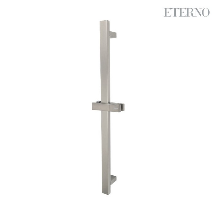 에떼르노 욕실 샤워기거치대 사각 슬라이드바 ESSB200사각 니켈, 1개