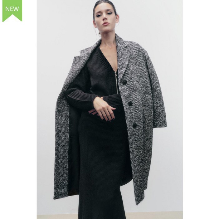 ZARA 자라  가을 겨울  데일리 트윌 코트