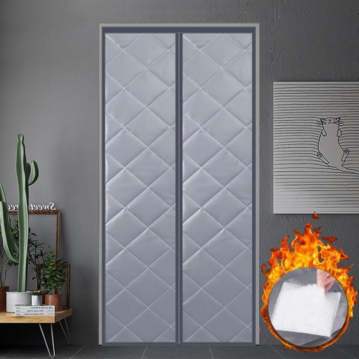 몽땅겟 완벽 단열 현관문 방한 방풍 커튼