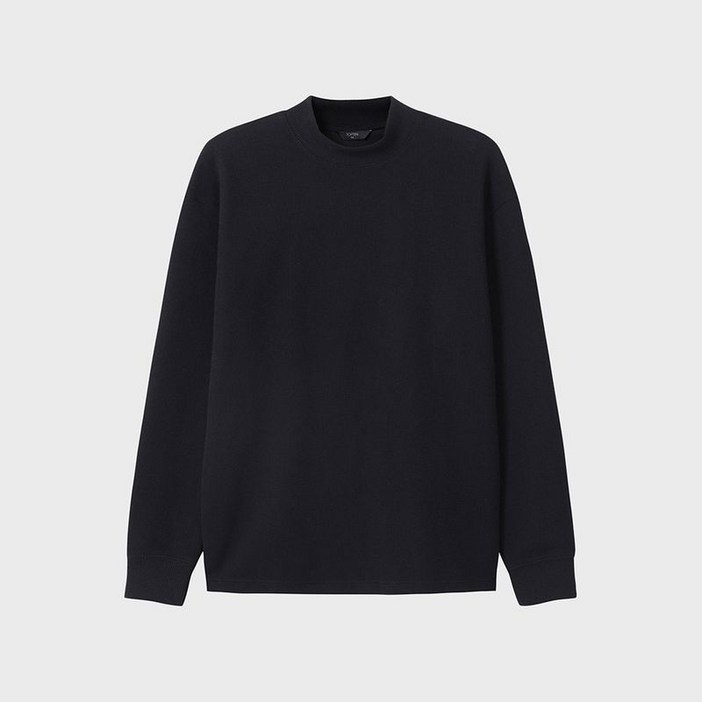 탑텐 남성 프렌치립 모크넥 긴팔티MSE4TU1004 377714