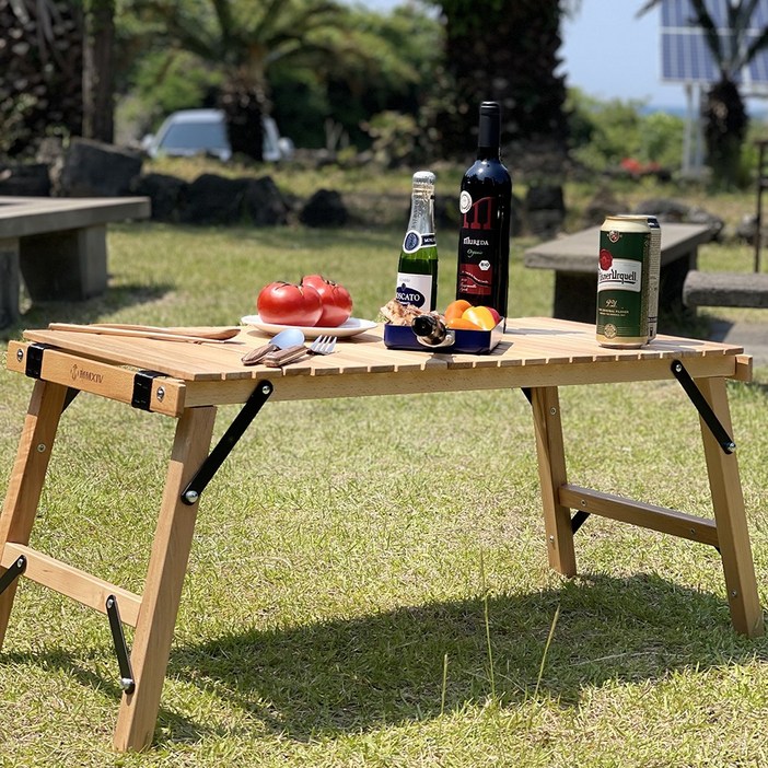 재고정리 한정수량 엘림스 고급 접이식 튼튼한 4인용 롤 테이블