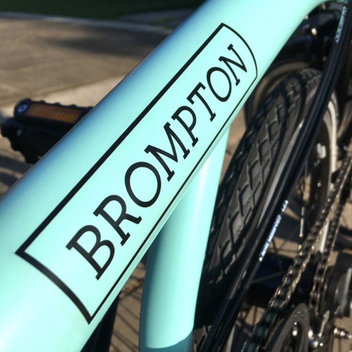 브롬톤 로고 스티커 BROMPTON 자전거 브롬낫 스티커