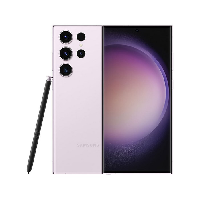 삼성 갤럭시 S23울트라 중고 공기계 핸드폰, 512GB, 라벤더S급