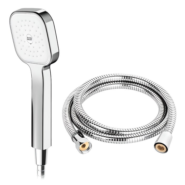아메리칸스탠다드 리비어 샤워기  황동스텐 샤워줄 1.5m 세트, 1개, 크롬