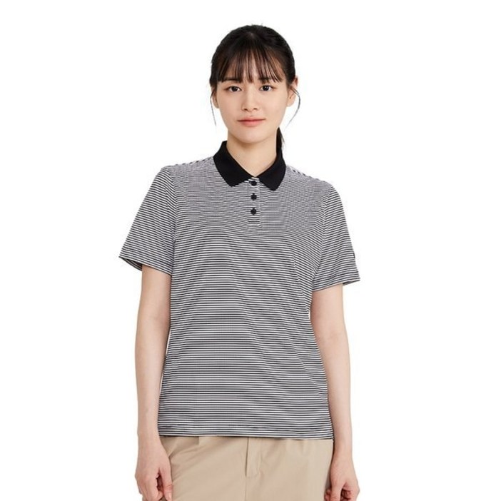 밀레 25SS 신상 여성용 가볍고 시원한 반팔 LD 줄리 카라 티셔츠 MLUUT6749900 IOD035 BVG993