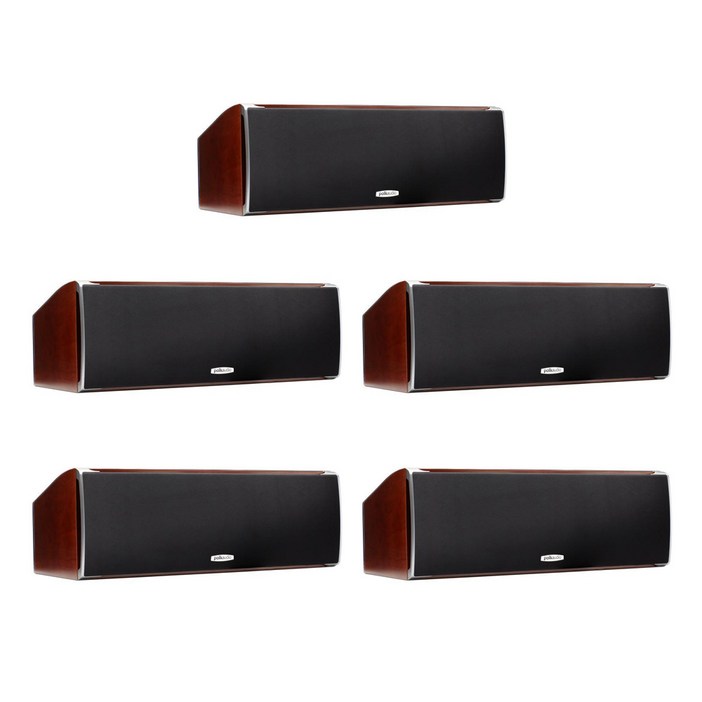 폴크오디오 CSi A4 5채널 스피커멀티채널홈시어터리얼우드원목 마감, 체리