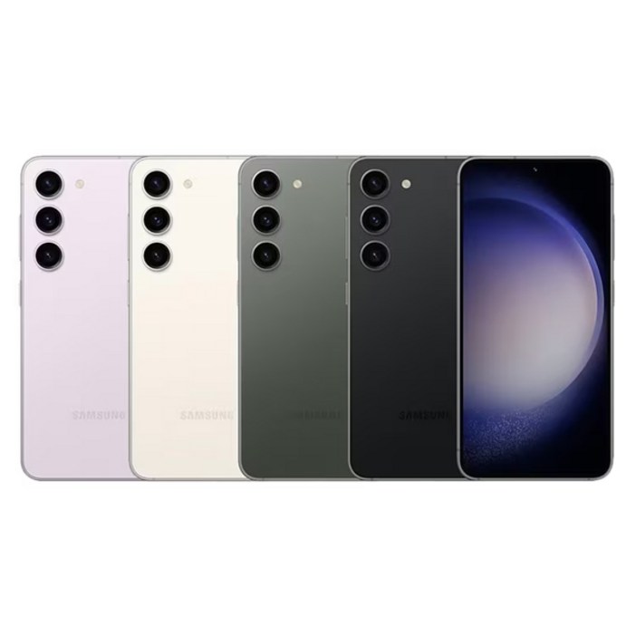 삼성전자 Ai 갤럭시 S23 256GB 공기계 S급 (구성품: 단말기 + 유심핀 + 보호케이스 + 보호필름 / 12개월 무상보증) Re:think, 256GB, 팬텀 블랙