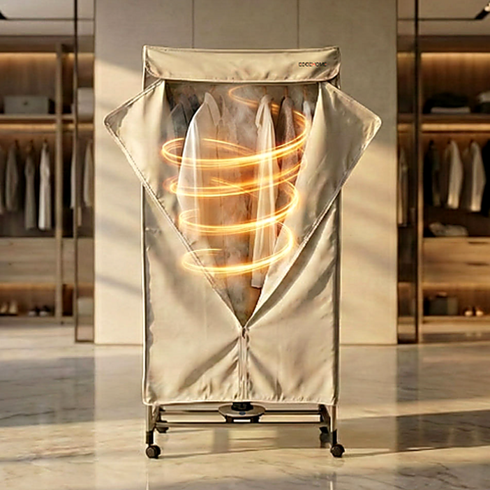 엣지홈 옷장형 건조기 겸 스타일러 세탁 빨래 소형 미니 의류 건조기 10kg 원룸 수건 이불 패딩