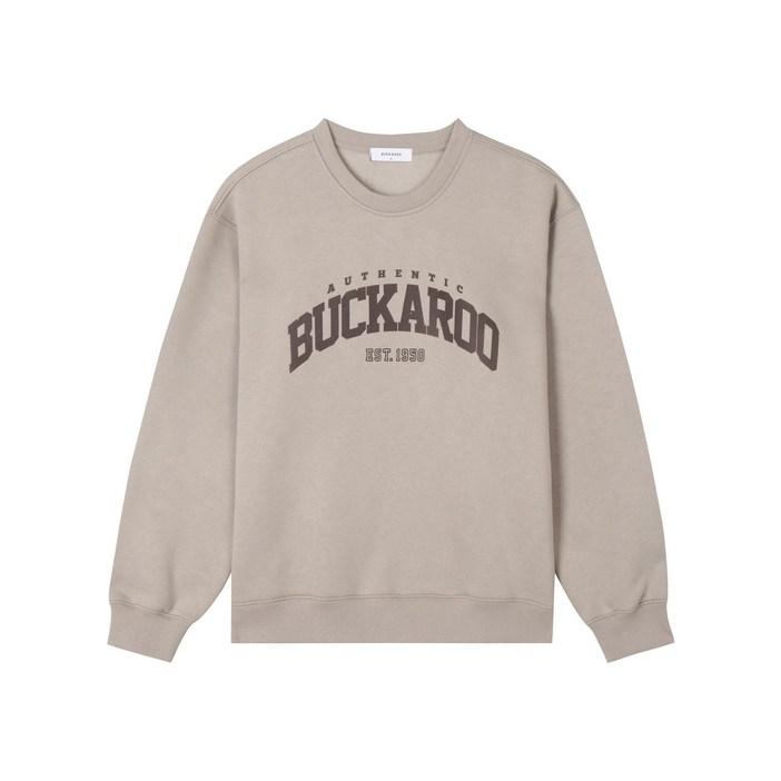 덕천뉴코아 단독 버커루 인기급상승2020초특가 품절임박 배우 이동휘가 착용한 데일리로 입기좋은 유니 쭈리 기모 베이직 아플리케 로고 맨투맨 B244Z1010P