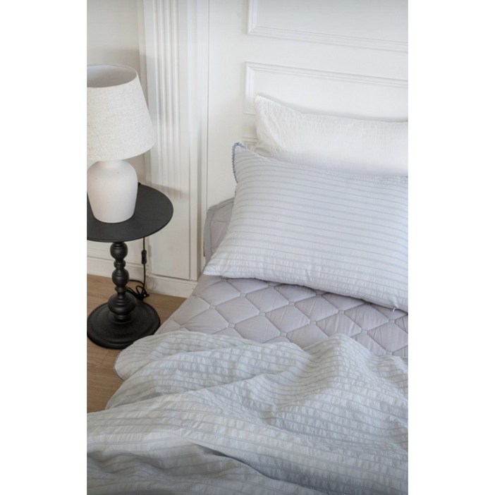 (백화점용)순면 간절기이불 도브