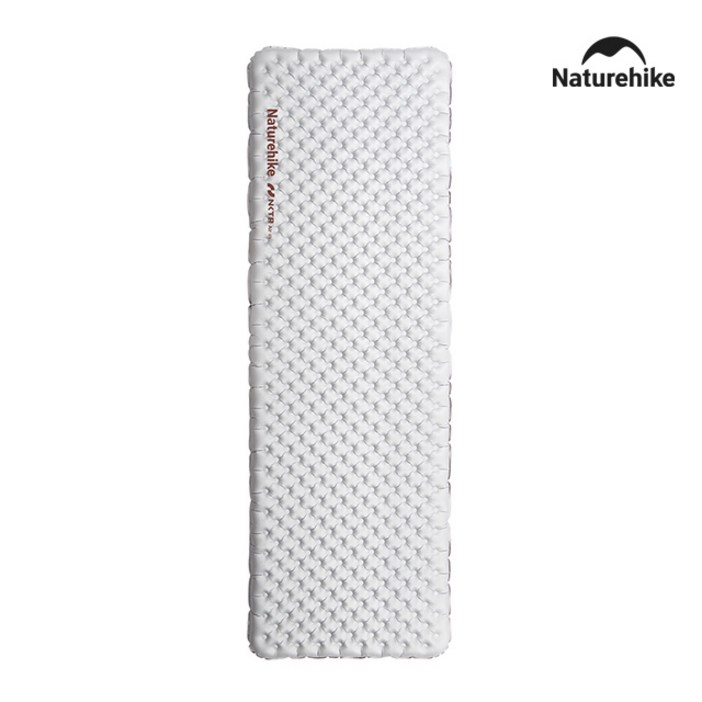 네이처하이크 UL Tuye R5.8 에어 매트 싱글 스퀘어 두께8CM 1인 초경량 백패킹, 카본실버