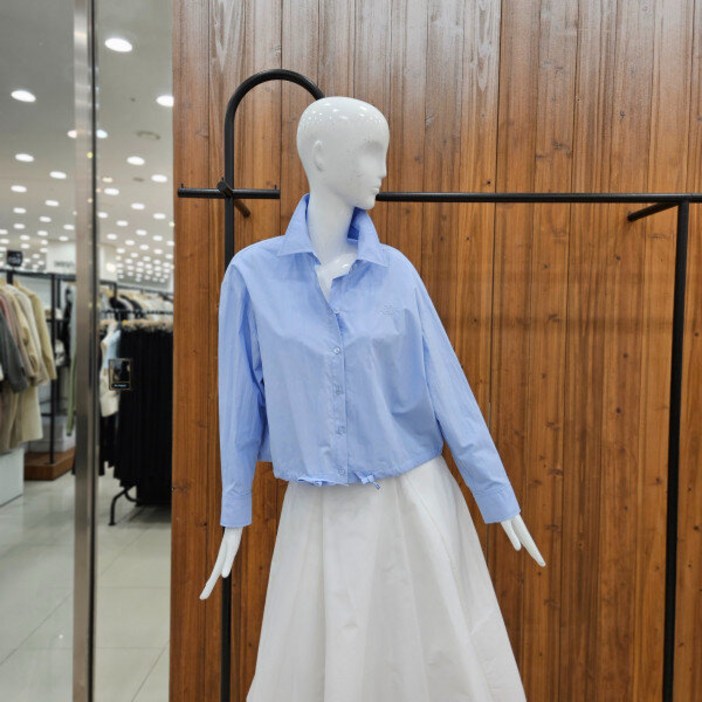 정품발송 지컷 스트링 포인트 블라우스 722516000140DJ 319783