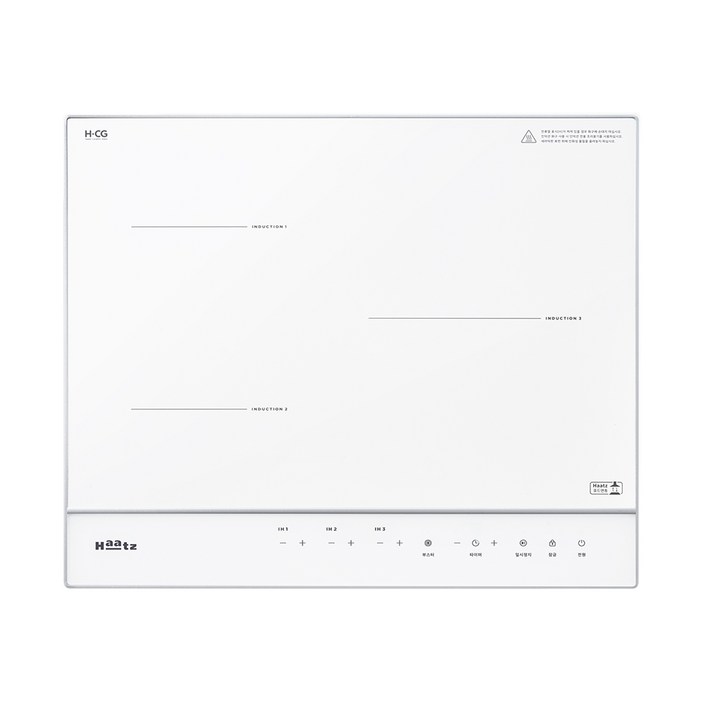 기사님 전국 방문 무료 설치 1등급 하츠 클레르 3구 화이트 인덕션 빌트인 전기레인지 EIC30HWR252 전기쿡탑 오피스텔 자가설치 기사님 전국 방문설치