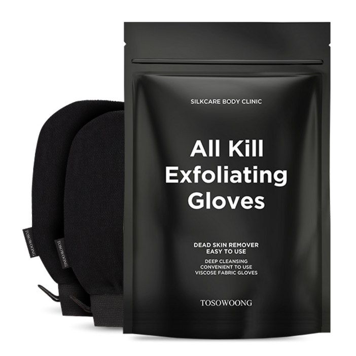 올킬 때장갑, 1개, 2개입, 블랙