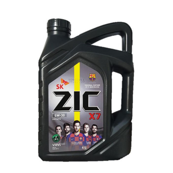 ZIC X7 5W30 SP 4L 가솔린 엔진오일 ZIC X7 5W30 SP 4L 가솔린 엔진오일