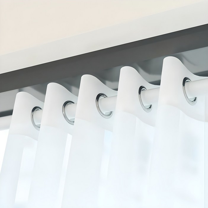 까사마루 커튼봉 + 고정 브라켓 3p