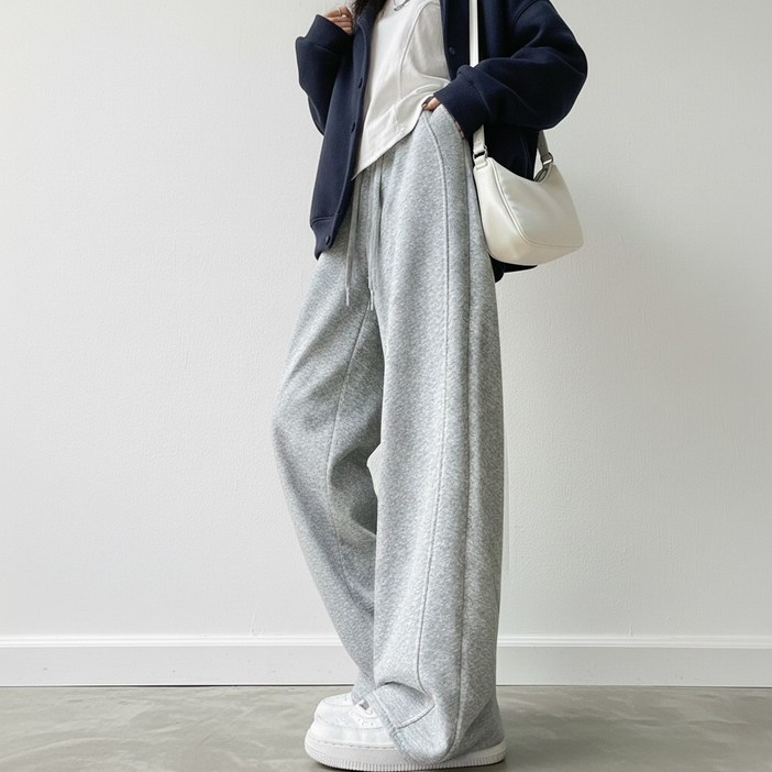 탐리프 여성 밴딩 와이드 트레이닝 팬츠 (기본/숏 2단기장)