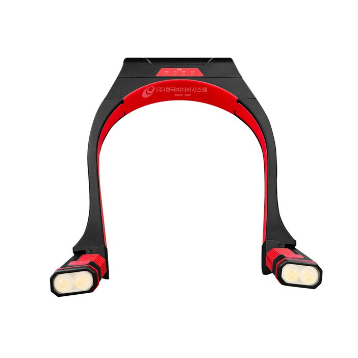 LED 넥라이트 500루멘 충전식 목걸이 랜턴 등산 캠핑 낚시 작업등 리와트 LC55R, 1개