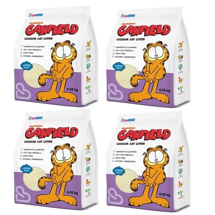 가필드 응고형 고양이 모래