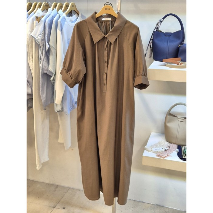 3층 멜본 라글란 셔링원피스 STOW25834