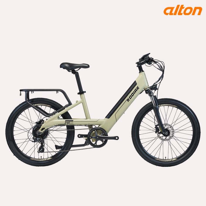 알톤 2022년 전기자전거 코디악24S 24인치 16.5Ah 대용량 파스스로틀 겸용