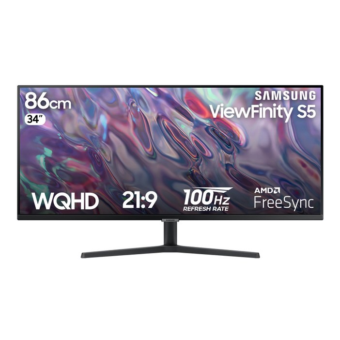 삼성 뷰피니티 고해상도 모니터, 뷰피니티 S5 S34C500, 86cm
