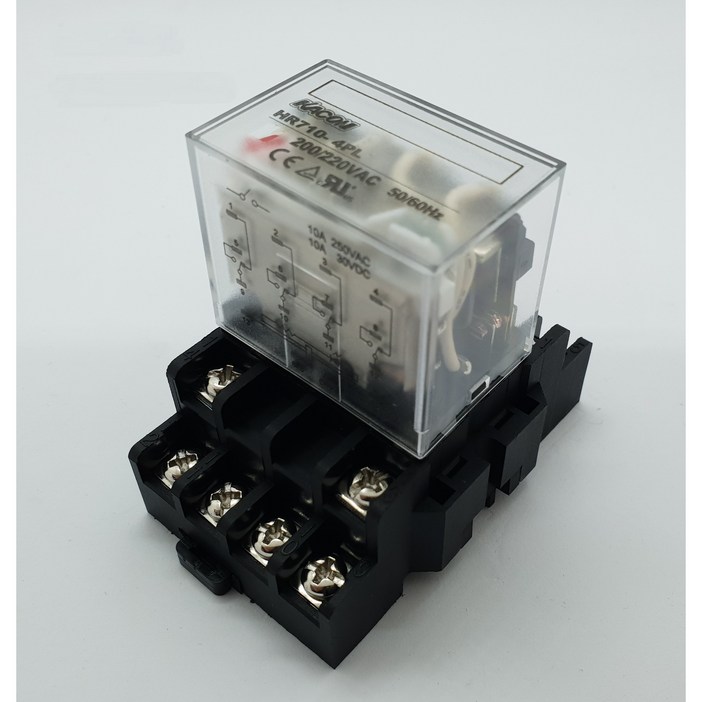 HR7104PL 릴레이 LY4 RELAY 카콘 KACON, 1개