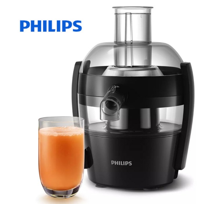 필립스 녹즙기 쥬서기 착즙기 HR1832 1.5L 블랙 필립스 녹즙기 쥬서기 착즙기 HR1832 1.5L 블랙