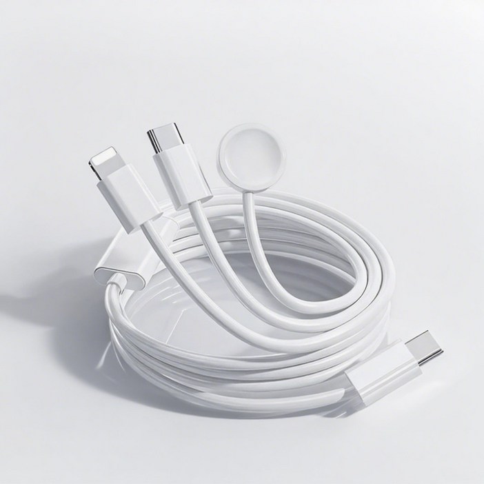 Bolt Wave 아이폰애플워치 3in1 멀티 충전 케이블