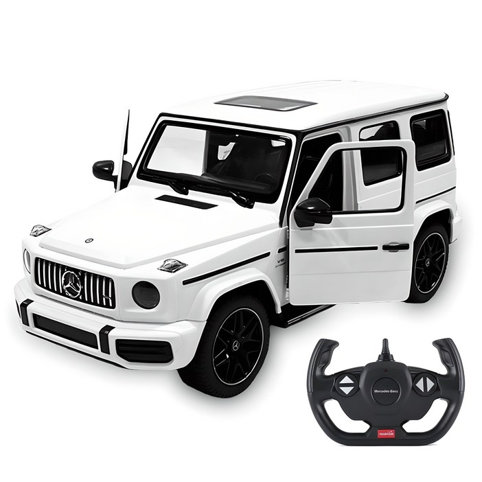 벤츠 지바겐 G63 AA타입 114 RC카, 화이트, 1개