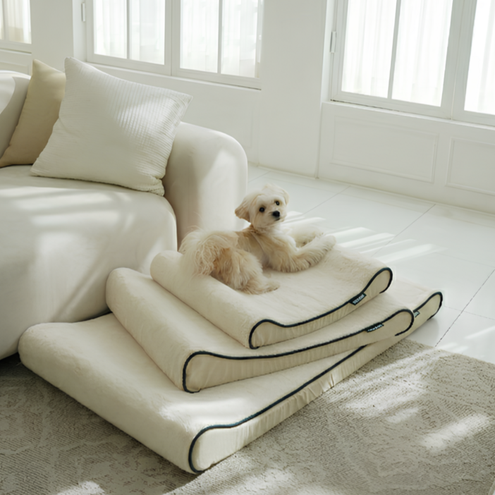 냐오오 강아지 침대 고양이 방석 쿠션 대형견 매트리스 쇼파 3 Size 3 Color, 1개, 도브그레이