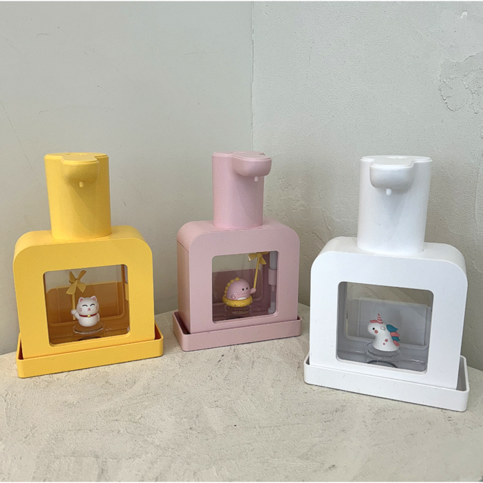 컬러 버블 자동 핸드워시 디스펜서 주방세제 손세정기3colors
