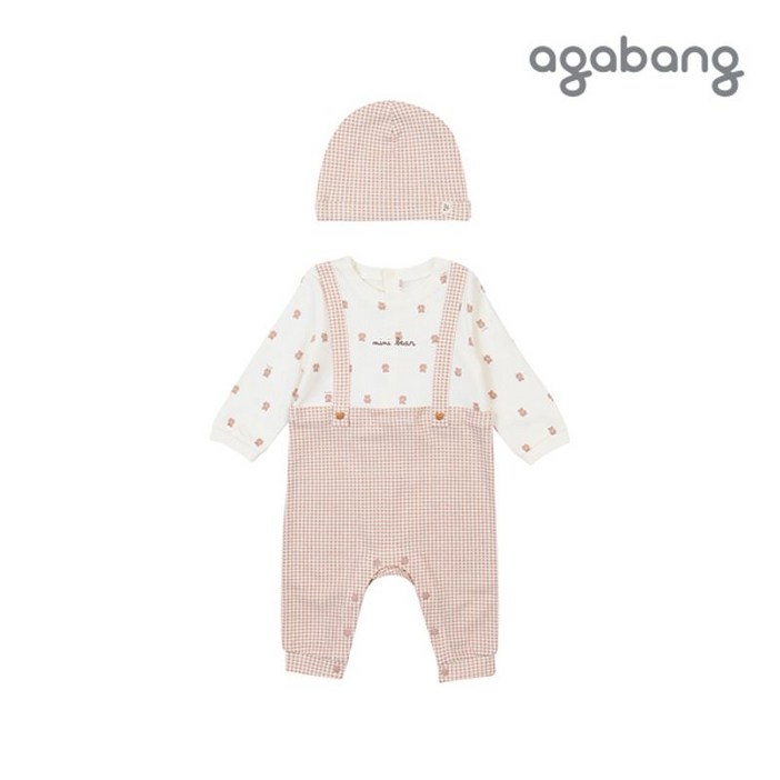 아가방 베베우주복 모자  BEIGE  01P51751521