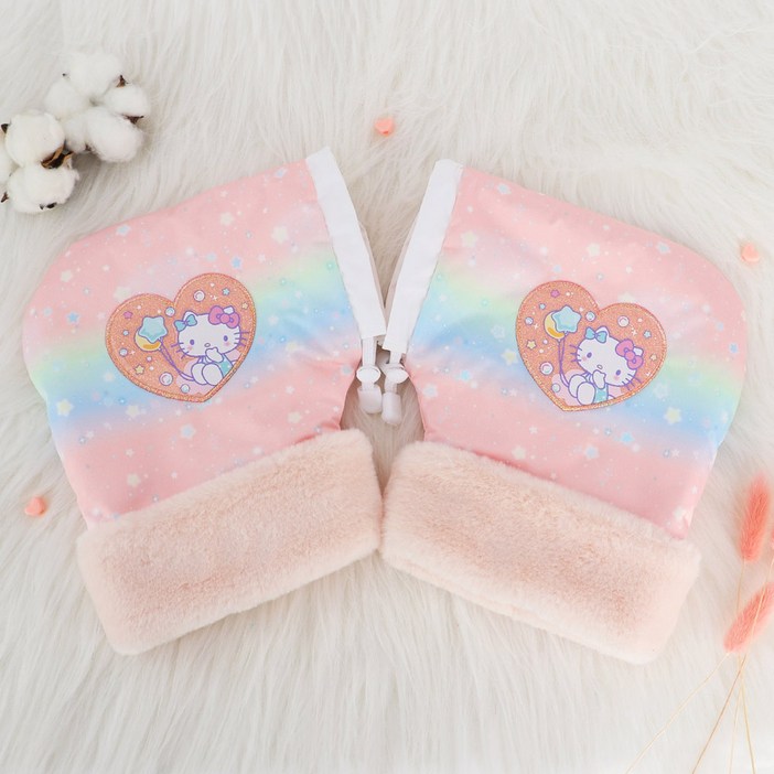 산리오 자전거 킥보드 양손세트 방한 장갑 시나모롤 쿠로미 마이멜로디 유아 아동 여아