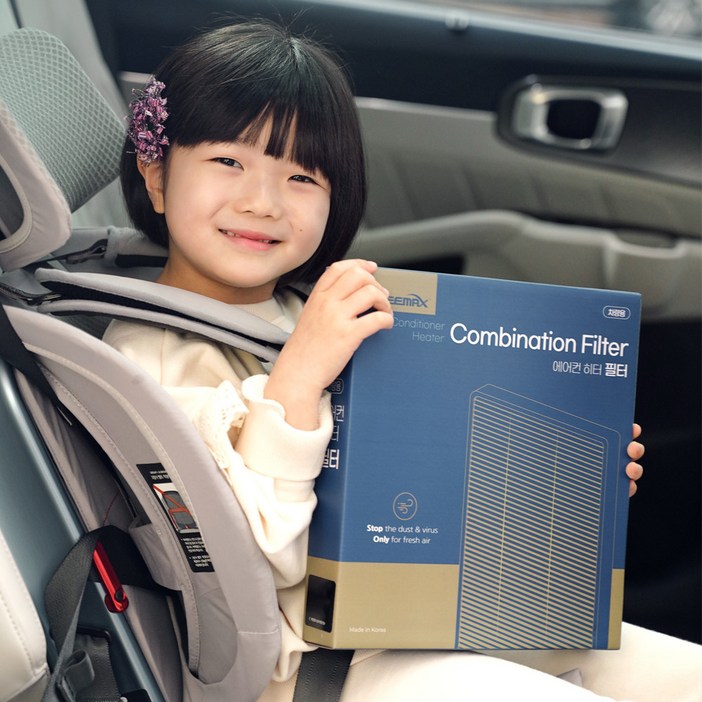 리맥스 자동차 항바이러스 활성탄 에어컨 필터 차량용, 1개