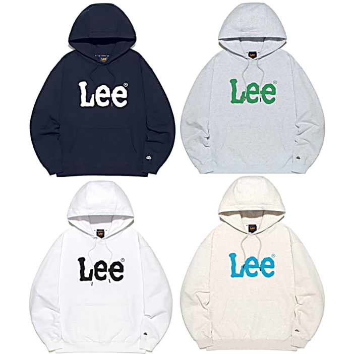 [국내매장판]  리 빅 트위치 로고 후드 긴팔 티셔츠  LEE LE2501HD01