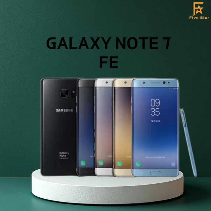 삼성 갤럭시 노트 7 FE 울트라 공기계 알뜰폰 중고폰 학생폰 직장인폰 N935자급제 업무폰 배달용폰, 64GB, 색상랜덤 파손폰