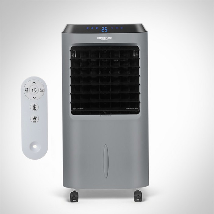 유니맥스 PTC 스마트 터보 리모컨 온풍기, ZMHR5116CF 그레이, 그레이