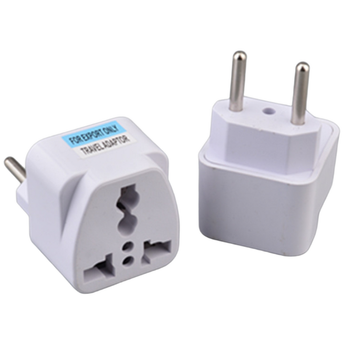 라이트닝웍스 EU 유럽형 멀티변환 콘센트 이탈리아 프랑스 네델란드 벨기에, 2개