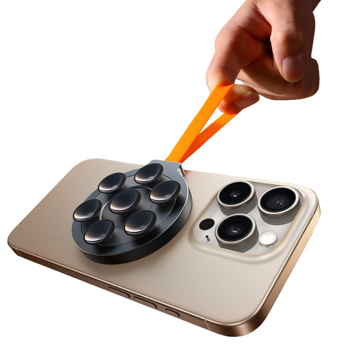 에어그립 조이룸 맥세이프 흡착 핸드폰 거치대 실리콘 밴드 석션 뽁뽁이 거울 유리 자석 마그네틱 [메탈링 포함]