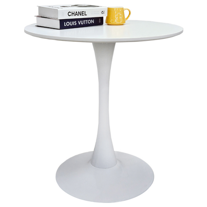 하우즈 마를린 원형테이블 화이트/블랙 카페 식탁 인테리어 티테이블 600 700 800 1000, 화이트