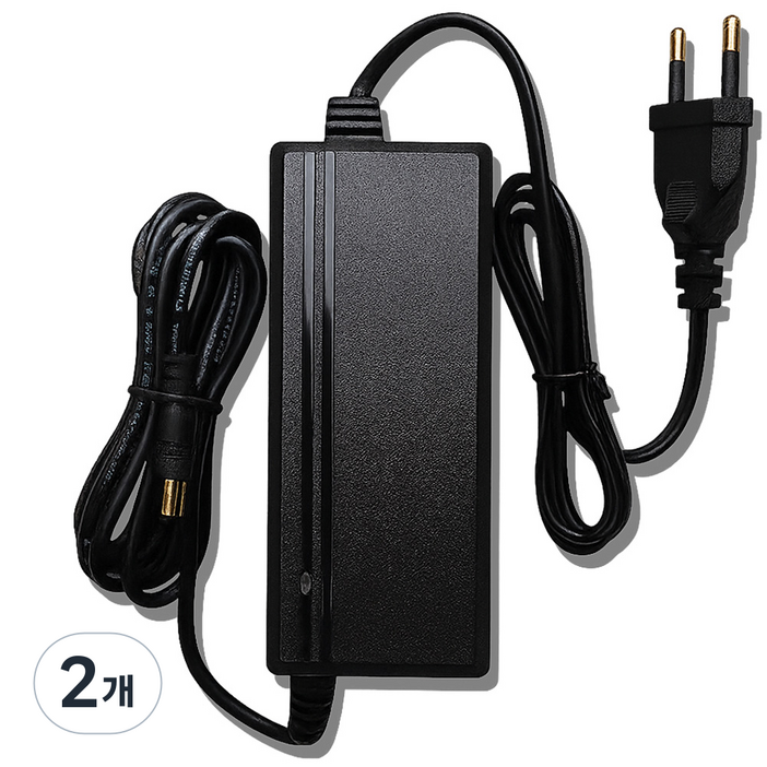 [국산 CCTV전용] SMPS 정격 아답터 DC 12V 5A 직류전원장치, 2개