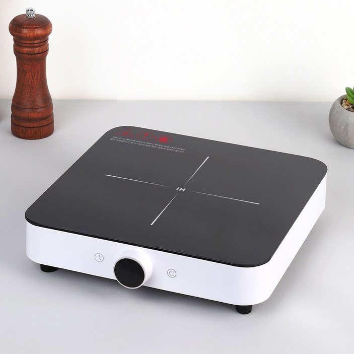 홈플래닛 2000W 고화력 슬림 인덕션 레인지 1구