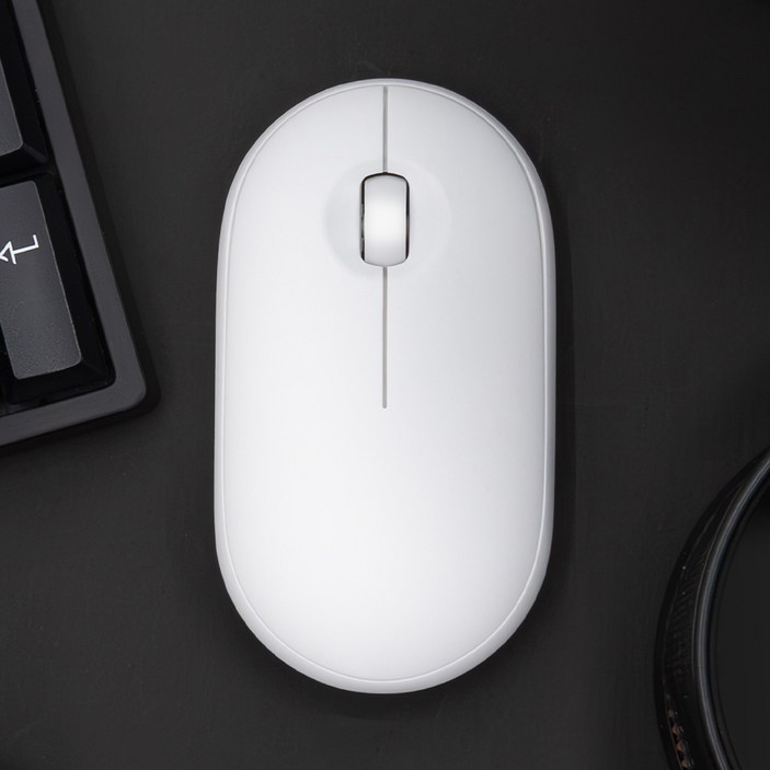 홈플래닛 저소음 조약돌 슬림디자인 무선마우스